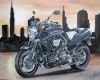 Yamaha MT01  #  Auftragsarbeit fuer einen passionierten Motorradfahrer